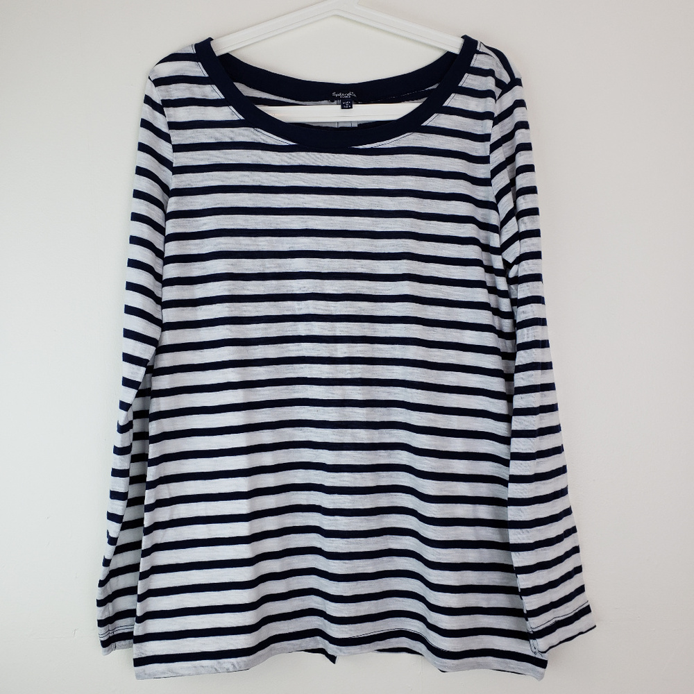 Splendid Button Down Back Long Sleeve XL